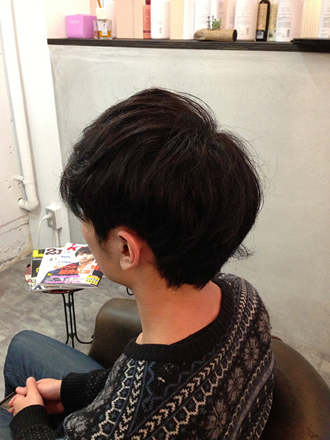 ナチュラルツーブロック