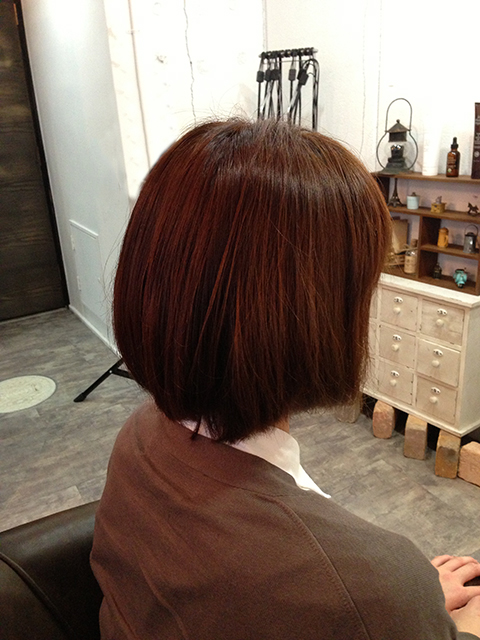 小顔ボブスタイル