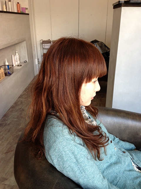 バング短めクラシカルロング