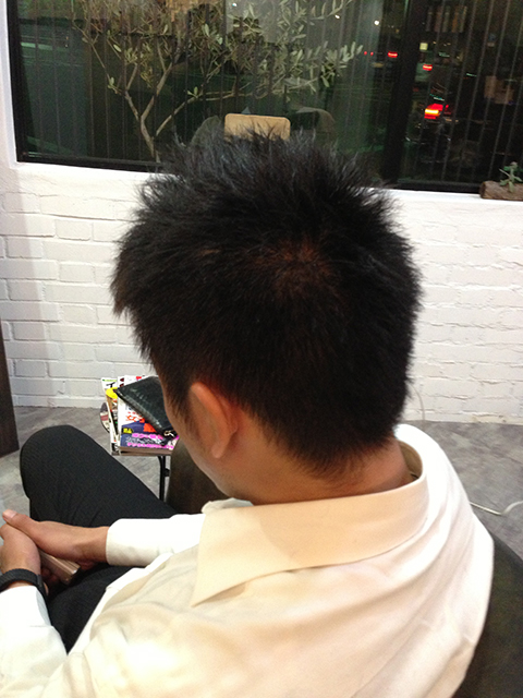 メンズビジネスショート