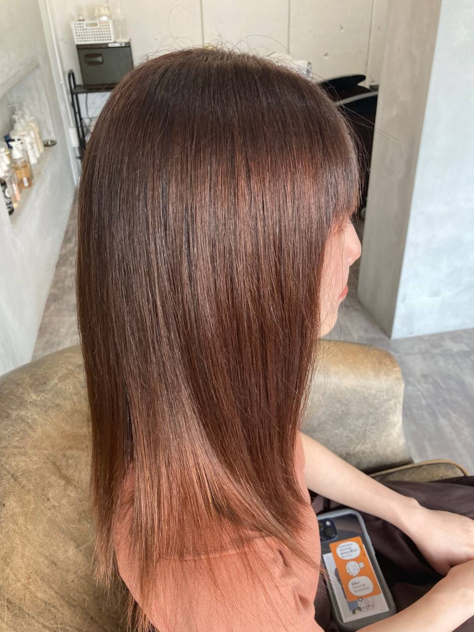 【姫路美容室】2ヶ月に1度のメテオカラーでパサつきやすい時期でも艶髪に