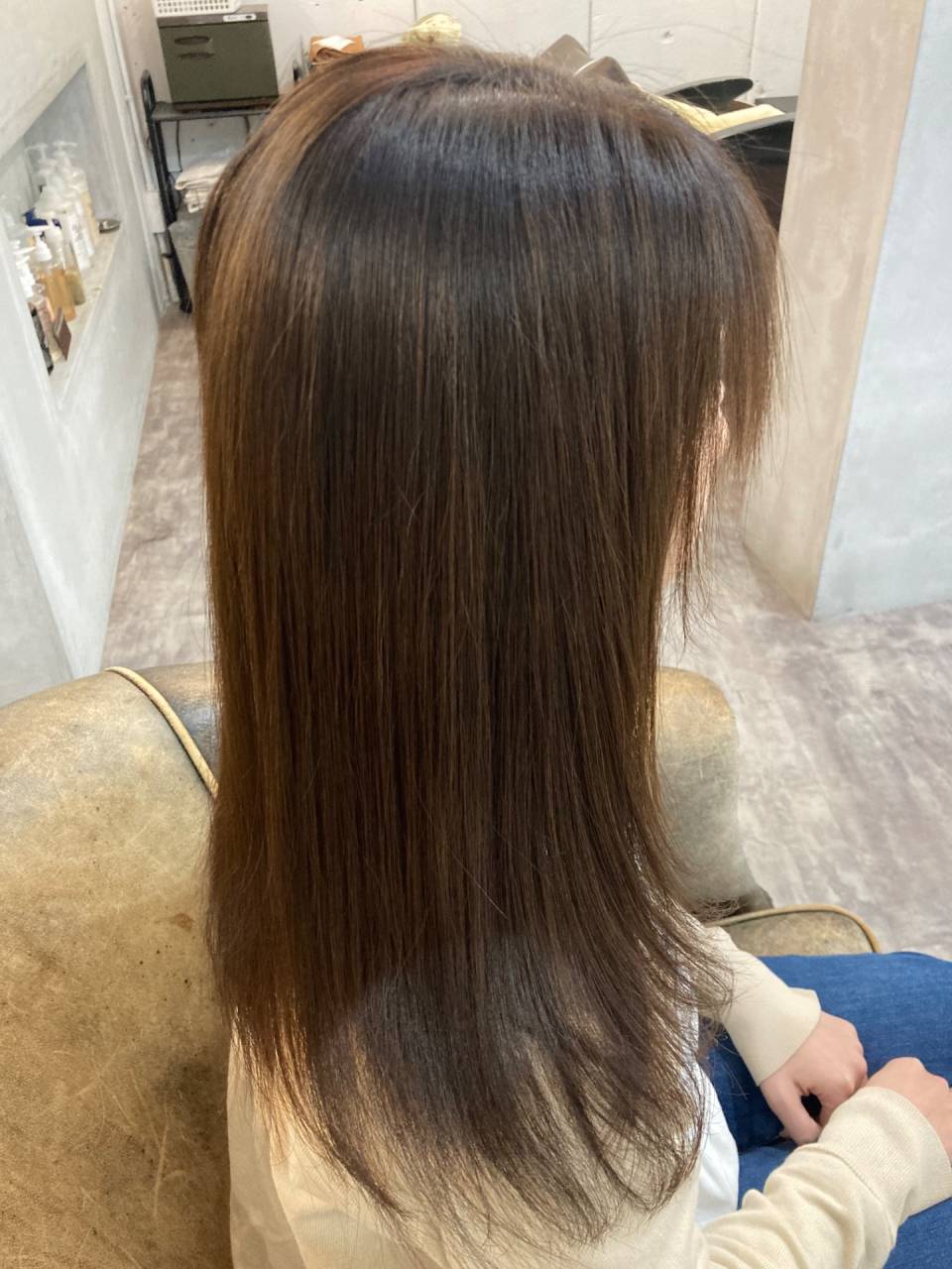 【姫路美容室】日焼けしたギシギシ髪にメテオカラーでメンテナンス