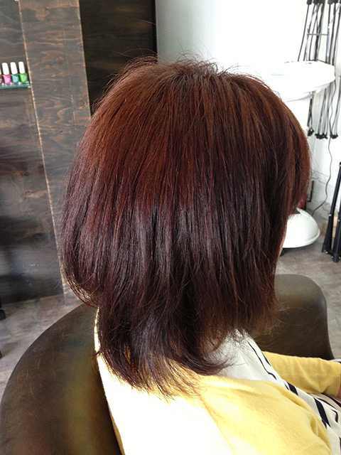 伸ばしかけでまとまりにくい髪の時は！