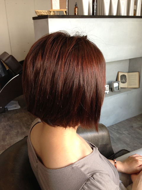 クセ毛が気になる方におすすめボブ